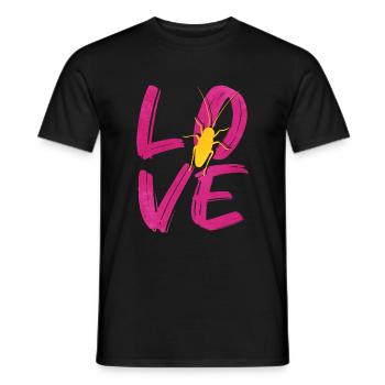 Cockroach - Men's T-Shirt - black - Front - AI Model Male 178 light (178cm)