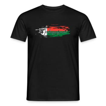 Madagascar - T-shirt homme - noir - Devant - AI Model Male 178 light (178cm)