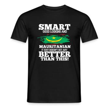 Mauritius - Men's T-Shirt - black - Front - AI Model Male 178 light (178cm)