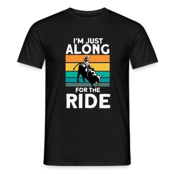 Rodéo - T-shirt homme - noir - Devant - AI Model Male 178 light (178cm)