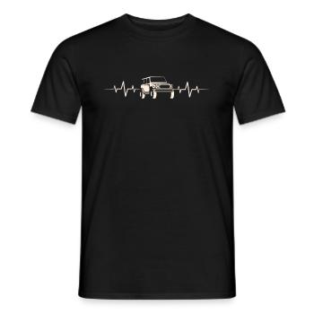 Off-road - Men's T-Shirt - black - Front - AI Model Male 178 light (178cm)