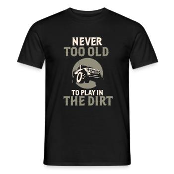 Off-road - Men's T-Shirt - black - Front - AI Model Male 178 light (178cm)