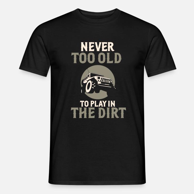 Offroad - Männer T-Shirt - Schwarz