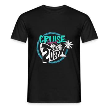 Cruise Cruise Ship Gift - Men's T-Shirt - black - Front - AI Model Male 178 light (178cm)