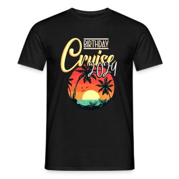 Cruise Cruise Ship Gift - Men's T-Shirt - black - Front - AI Model Male 178 light (178cm)