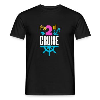 Cruise Cruise Ship Gift - Men's T-Shirt - black - Front - AI Model Male 178 light (178cm)