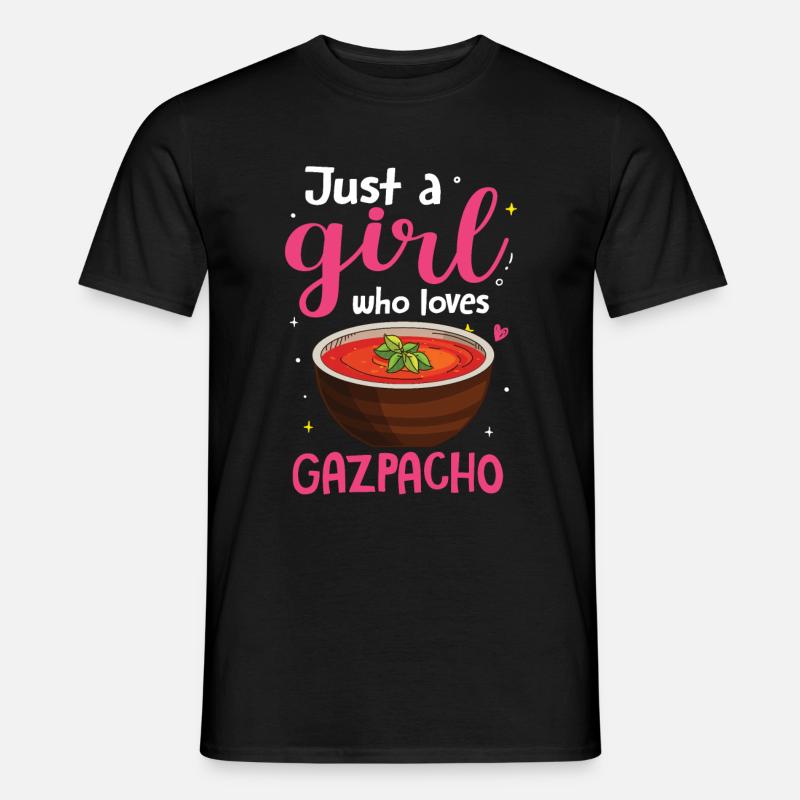 Gazpacho - Männer T-Shirt - Schwarz