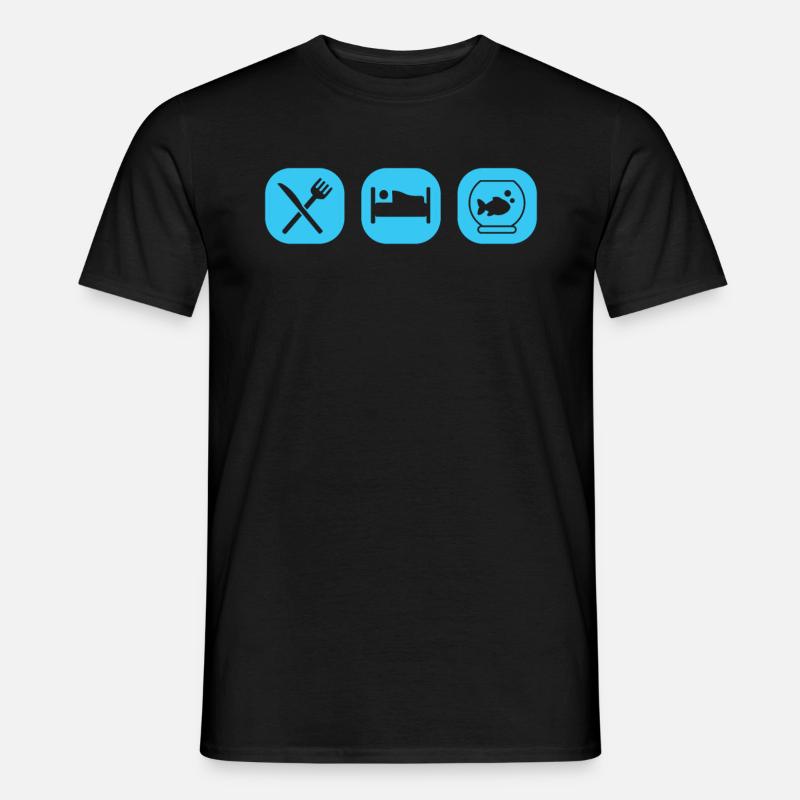 Reef Aquarium - Männer T-Shirt - Schwarz