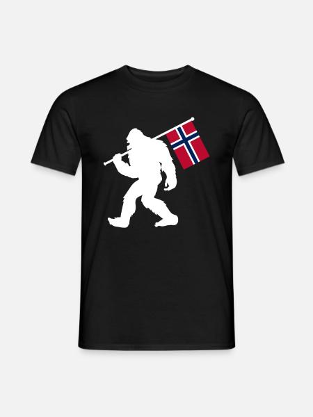 Norway - Men's T-Shirt - black