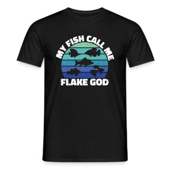 Aquarium - T-shirt homme - noir - Devant - AI Model Male 178 light (178cm)
