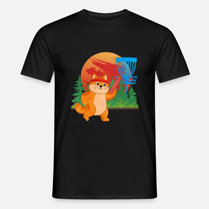 Frisbee Golf Disc Golf - Männer T-Shirt - Schwarz