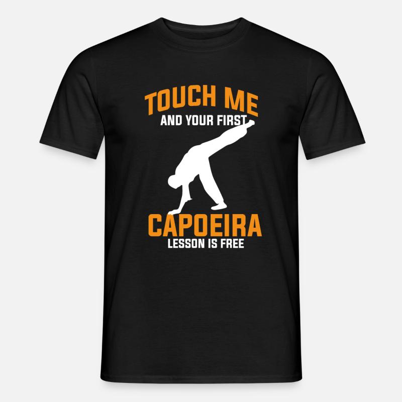 Caopeira - Männer T-Shirt - Schwarz