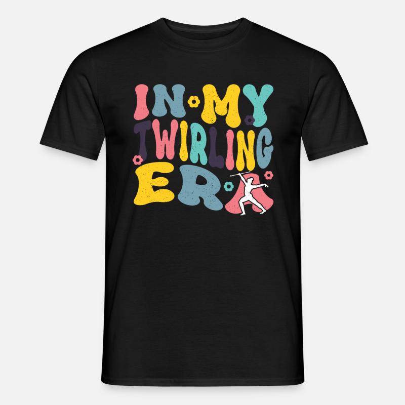 Baton Twirling Baton Twirler Gift - Men's T-Shirt - black