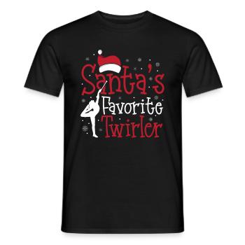 Baton Twirling Baton Twirler Gift - Men's T-Shirt - black - Front - AI Model Male 178 light (178cm)