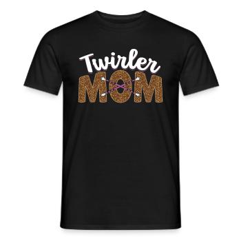 Baton Twirling Baton Twirler Gift - Men's T-Shirt - black - Front - AI Model Male 178 light (178cm)
