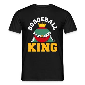Dodgeball Gaga Ball Dodgeball Player Gift - Men's T-Shirt - black - Front - AI Model Male 178 light (178cm)