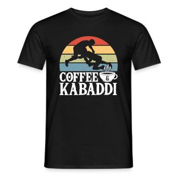 Gift for Kabaddi Lovers - Men's T-Shirt - black - Front - AI Model Male 178 light (178cm)