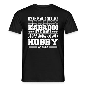 Gift for Kabaddi Lovers - Men's T-Shirt - black - Front - AI Model Male 178 light (178cm)