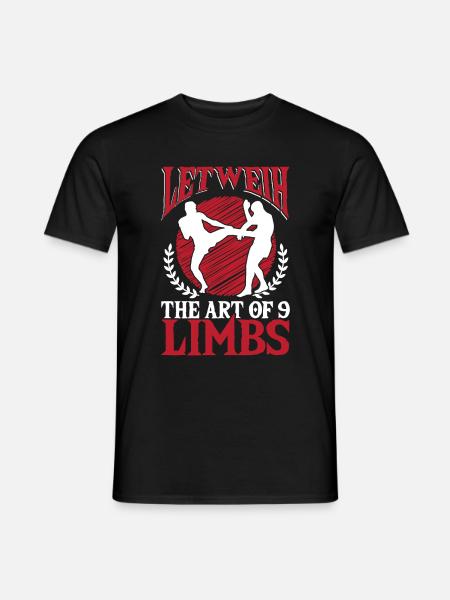 Lethwei Burmese Gift - Men's T-Shirt - black
