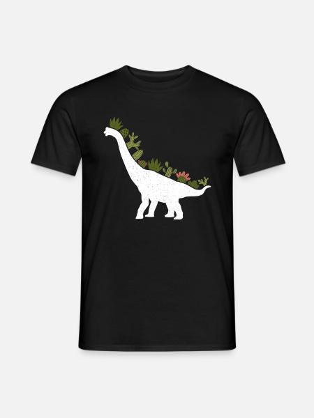 Brachiosaurus Dinosaur Gift - Men's T-Shirt - black
