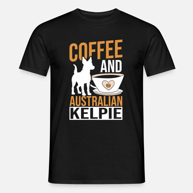 Cadeau de chien Kelpie - T-shirt homme - noir