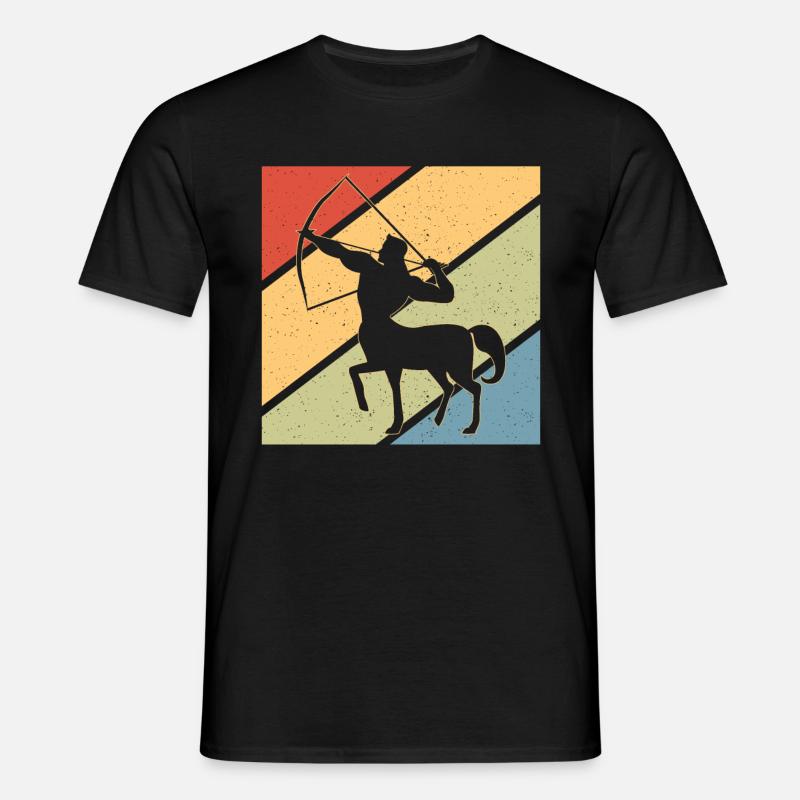 Phoenix Centaur Gift - Men's T-Shirt - black