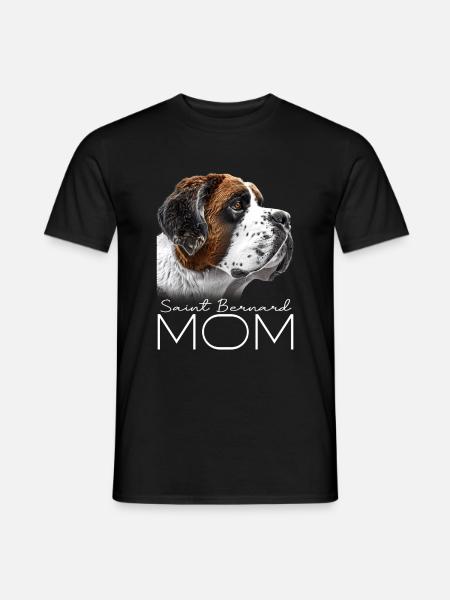 Saint Bernard Sama - Men's T-Shirt - black