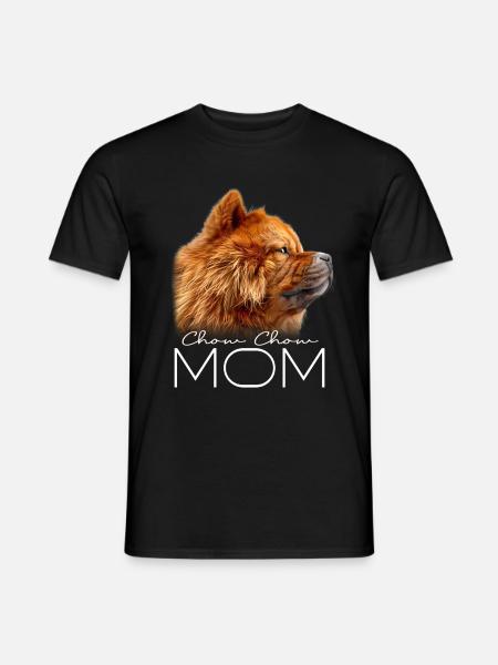 Chow Chow Mama - Men's T-Shirt - black