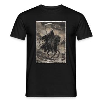 Tarot de la mort - T-shirt homme - noir - Devant - AI Model Male 178 light (178cm)