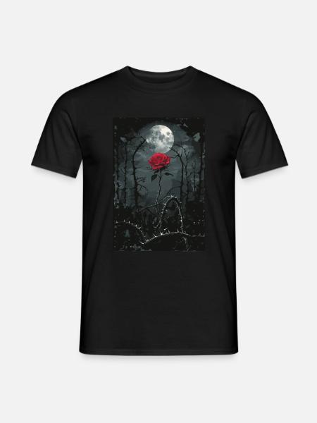 The Purple Rose Tarot - Men's T-Shirt - black
