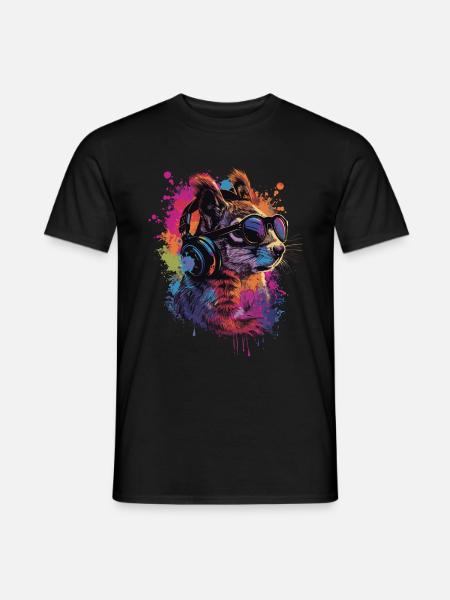 Squirrel - Men's T-Shirt - black