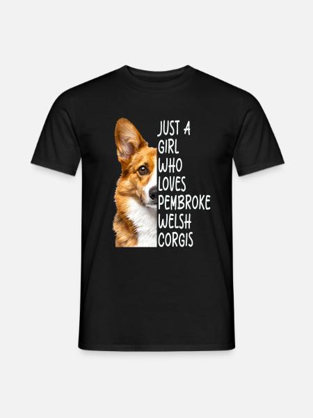 Terrier Welsh Gift - Men's T-Shirt - black