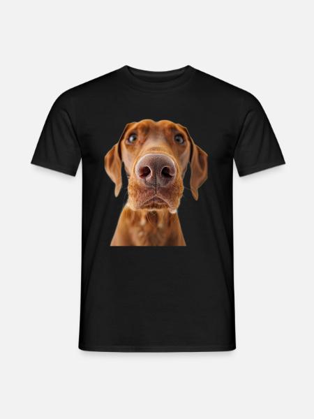 Vizsla - Männer T-Shirt - Schwarz