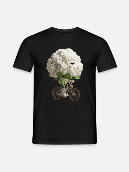 Cauliflower - Men's T-Shirt - black