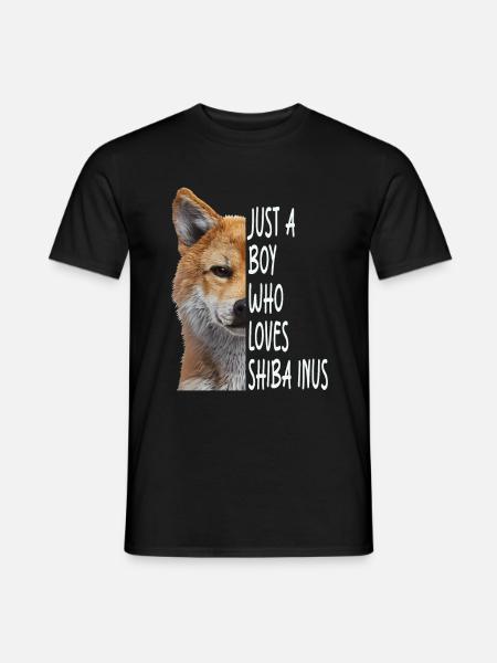 Shiba Inu - Men's T-Shirt - black