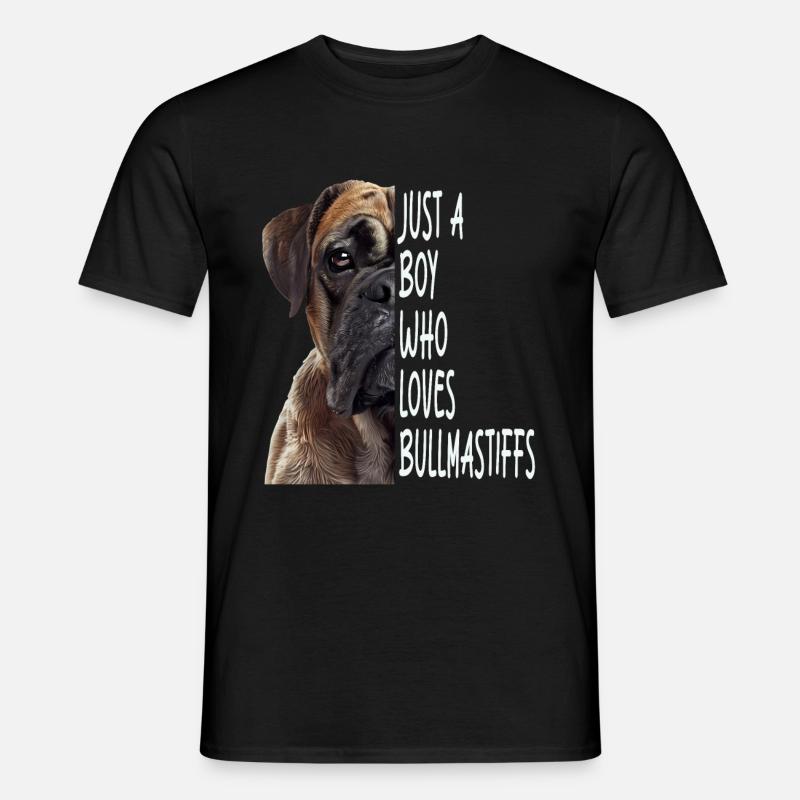 Bullmastiff - Männer T-Shirt - Schwarz