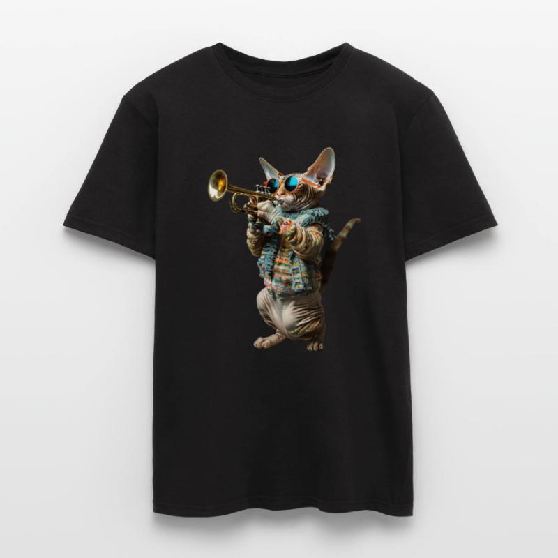 Devon Rex Trompette T-shirt homme