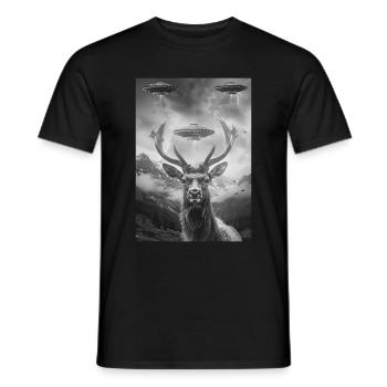 Ovni Selfie Orignal - T-shirt homme - noir - Devant - AI Model Male 178 light (178cm)