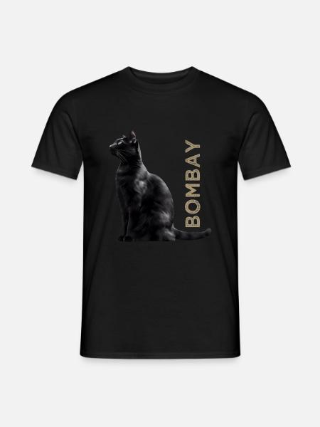 Bombay - Männer T-Shirt - Schwarz