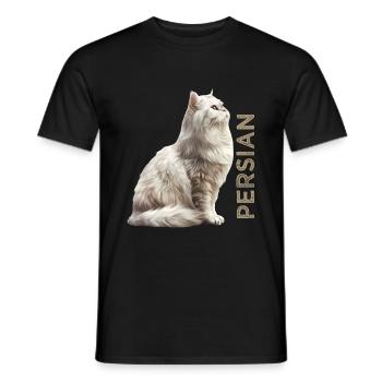 Perse - T-shirt homme - noir - Devant - AI Model Male 178 light (178cm)
