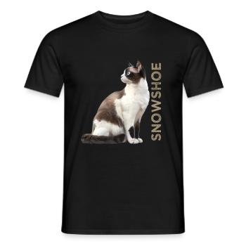 Raquette - T-shirt homme - noir - Devant - AI Model Male 178 light (178cm)