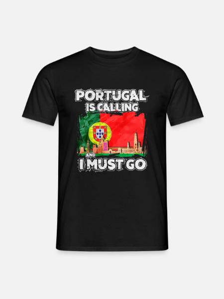 Portugal - Men's T-Shirt - black