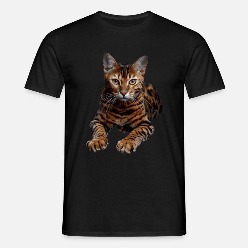 Bengal - Männer T-Shirt - Schwarz