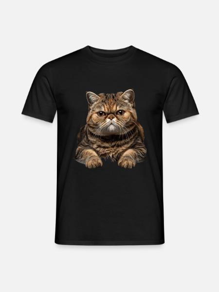 Exotic Shorthair - Men's T-Shirt - black