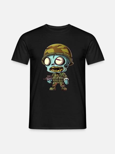 Soldier Halloween - Men's T-Shirt - black