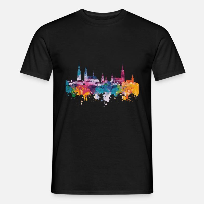 Lörrach - Männer T-Shirt - Schwarz