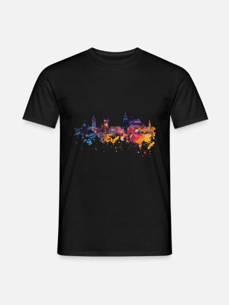 Lutherstadt Eisleben - Männer T-Shirt - Schwarz