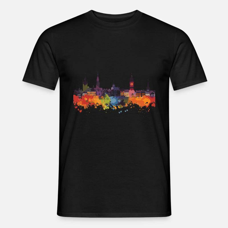 Meiningen - Männer T-Shirt - Schwarz