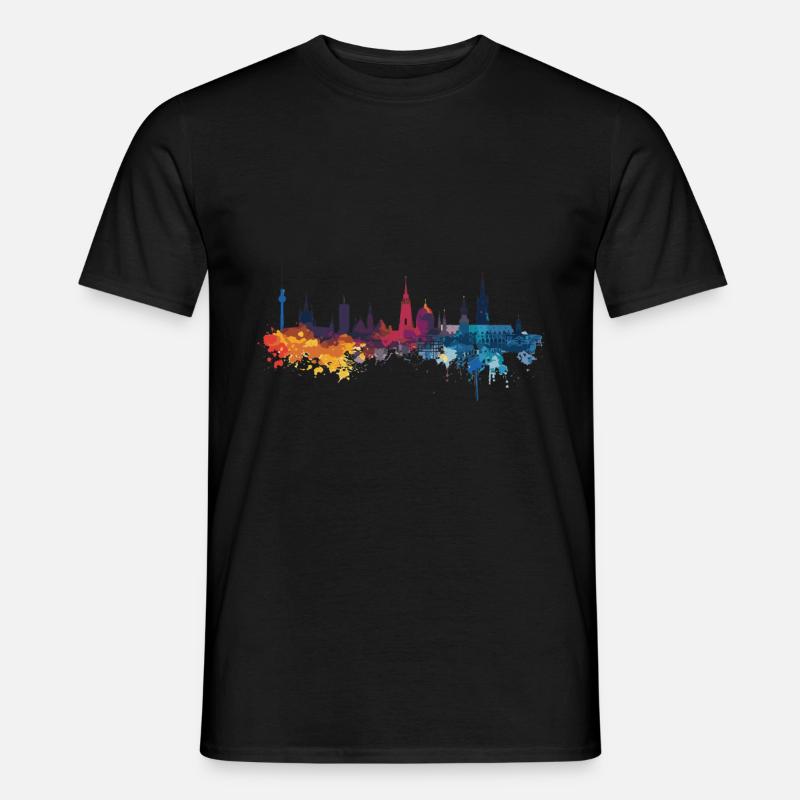 Neu Wulmstorf⁠ - Männer T-Shirt - Schwarz