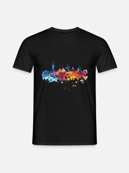 Neufahrn near Freising - Men's T-Shirt - black